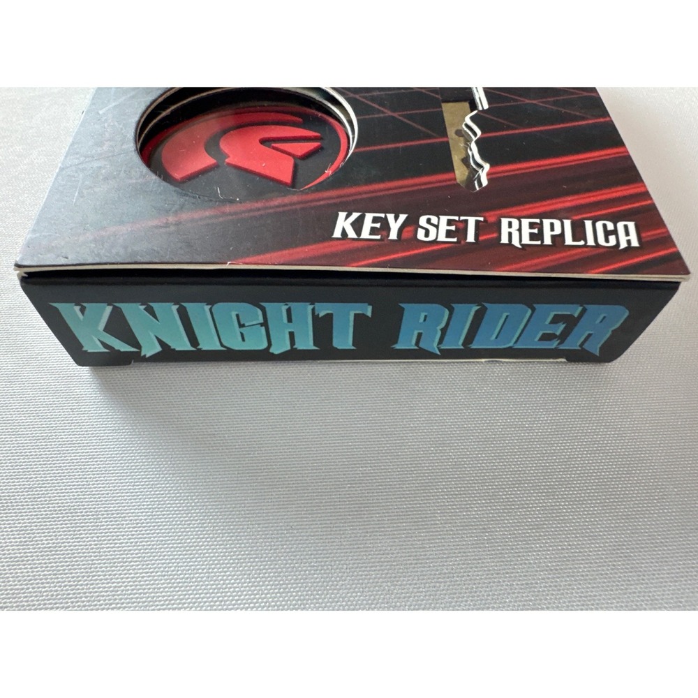 Knight Rider KITT Key Replica Doctor Collector DCKITT03 Keychain Open Box - Picture 8 of 12